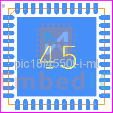 PIC18F4550T-I/ML